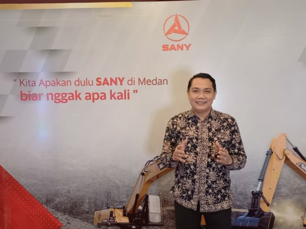 Chief Marketing Officer PT SANY Perkasa, Hery Yudianto.(BAGUS SYAHPUTRA/Sumut Pos)