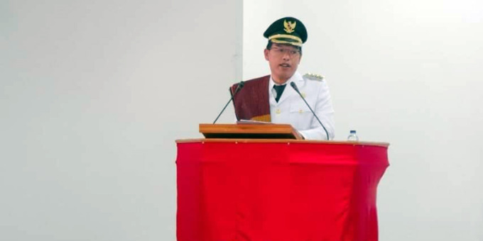 Bupati Humbahas Dosmar Banjarnahor.