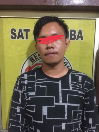 Ist/Sumut Pos Pria berinisial DM yang didapat BB 50 butir pil ekstasi