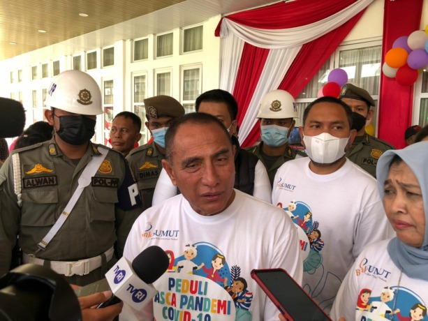 Gubernur Sumut, Edy Rahyamadi.(BAGUS SYAHPUTRA/Sumut Pos)