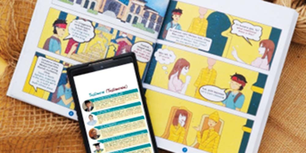 Komik Si Ito beserta aplikasinya.