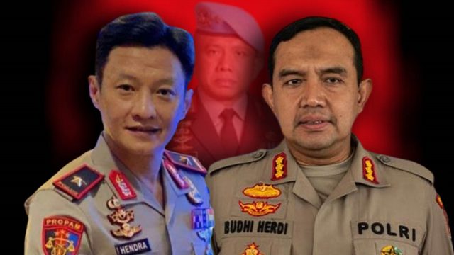 TERLIBAT: Karo Paminal Divisi Propam Polri Brigjen Pol Hendra Kurniawan (kiri) dan Kapolres Metro Jakarta Selatan Kombes Budhi Herdi Susanto yang diduga terlibat kasus Ferdy Sambo.