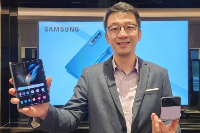 Lo Khing Seng, Head of MX Business Samsung Electronics Indonesia Menyampaikan 4 Kunci Inovasi Samsung dalam Pimpin Teknologi Foldable Smartphone 2022 (Ist)