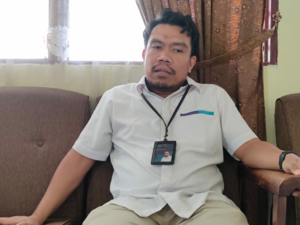 Pemimpin Cabang Pembantu Bulog Sibolga Muhammad Khoiruddin.