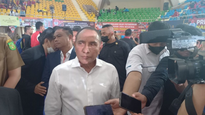 Gubernur Sumut Edy Rahmayadi.