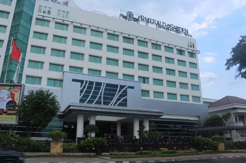 ISTIMEWA/SUMUTPOS HOTEL: Hotel Emerald Garden, di Jalan Kol Yos Sudarso, Kecamatan Medan Barat.