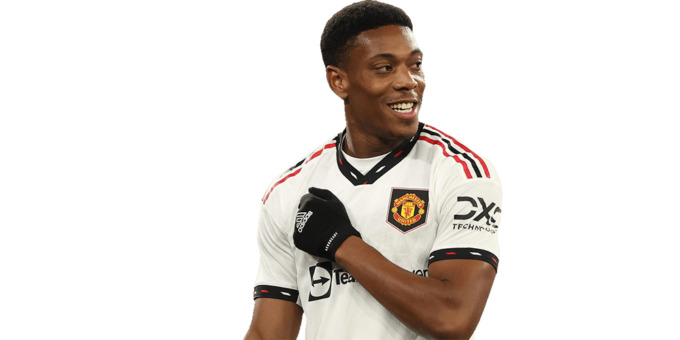 ANDALAN:  Anthoni Martial menjadi andalan di lini depan Mancherter United saat menjamu Burnley, Kamis (22/12) dini hari WIB.