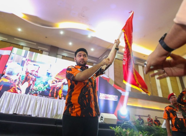 Rahmaddian Shah Kembali Terpilih Ketua PP Medan.(ist/SUMUT POS)