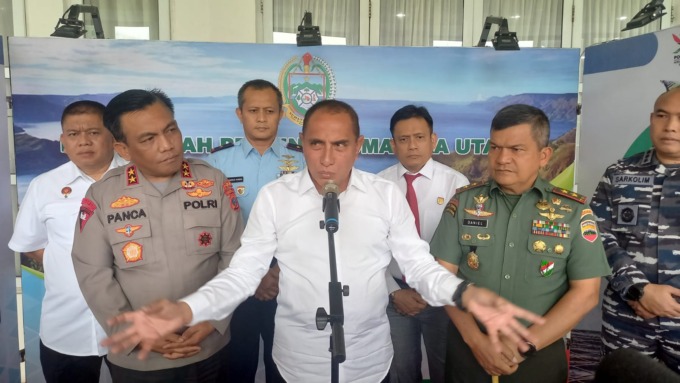 Gubernur Sumut, Edy Rahmayadi.(BAGUS SYAHPUTRA/SUMUT POS)