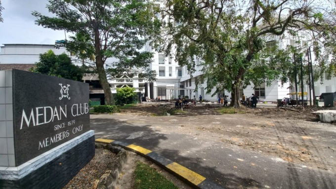 Eks Lahan Medan Club sekarang jadi aset Pemprov Sumut. (BAGUS SYAHPUTRA/SUMUT POS)
