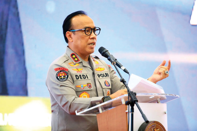 Irjen Dedi Prasetyo, Kepala Divisi  Humas Polri.