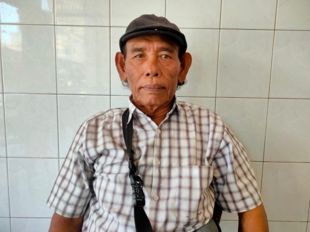 Ketua LSM Peduli Bangsa, Parulian Lumbantobing.