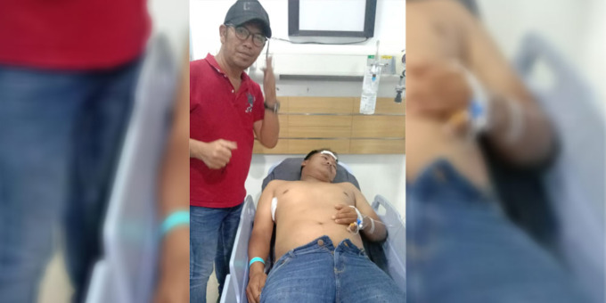 Korban Feri sedang menjalani perawatan di rumah sakit.