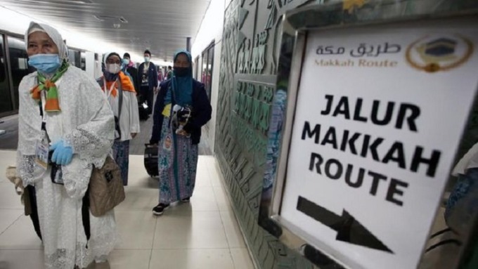 HAJI:  Jamaah haji asal Indonesia saat berada di Makkah. Kemenag saat ini terus berupaya agar BPIH lebih proporsional.