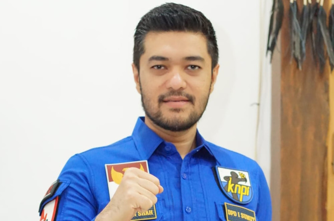 Ketua DPD KNPI Sumut El Adrian Shah