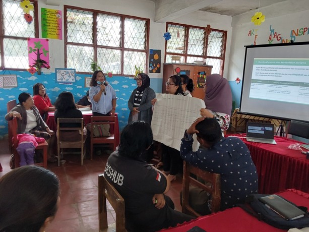 Pelatihan parenting peran orang tua dengan tema menerapkan Disiplin Positif Tanpa Kekerasan digelar Tanoto Foundation di  Kabupaten Karo, Asahan, Batubara dan Kota Pematang Siantar,  mulai 19 Mei sampai 23 Mei lalu. (ist)