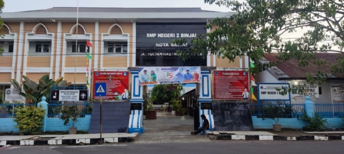 SMPN 1 Binjai di Jalan Sultan Hasanuddin, Binjai Kota.Teddy Akbari/Sumut Pos.