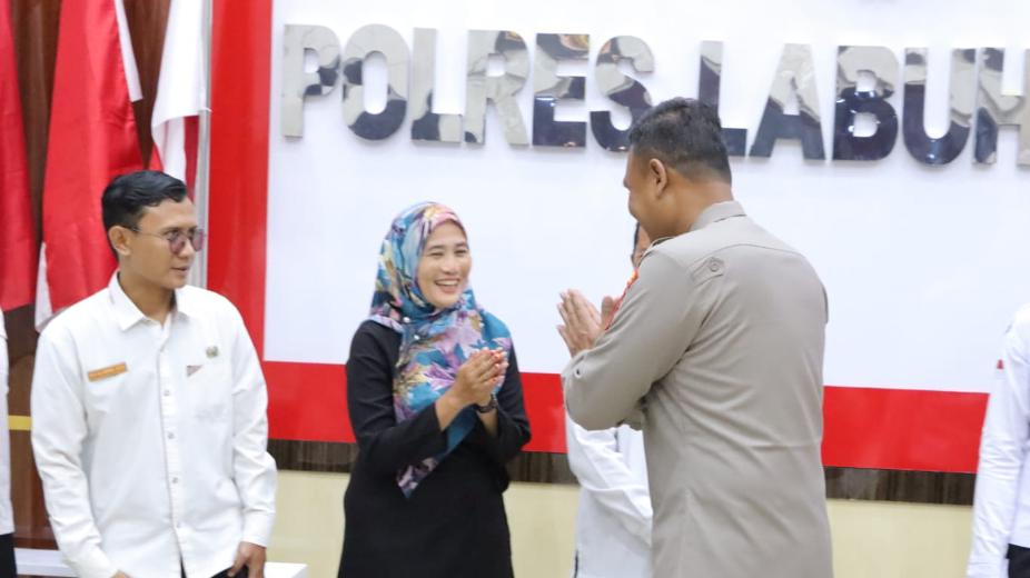 Polres Labuhanbatu membentuk Satuan Tugas (Satgas) Trauma Healing, Kamis (1/6/2023). (Fajar/Sumut Pos)