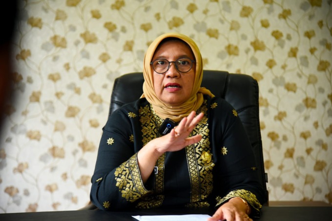 Direktur Rumah Sakit Umum Haji Medan Rehulina Ginting.(ist/SUMUT POS)