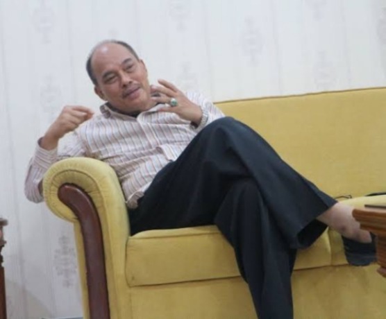 Almarhum Ir H Umar Zunaidi Hasibuan MM ketika masih menjadi Wali Kota Tebingtinggi.