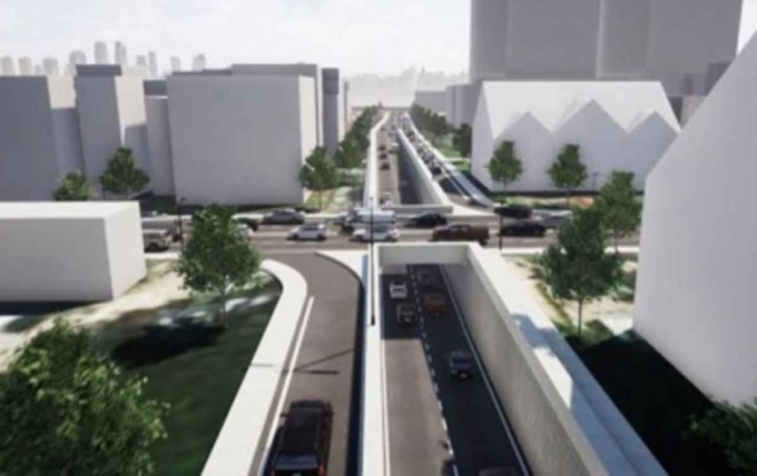 Disain Underpass Juanda, Kota Medan.(ist/SUMUT POS)