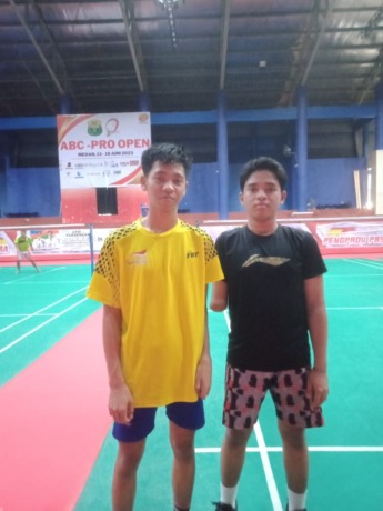 SIAP: M Raffi Apriansyah dan Fikri Inzaghi siap tampil di Peparpenas XVI/2023. (IST)