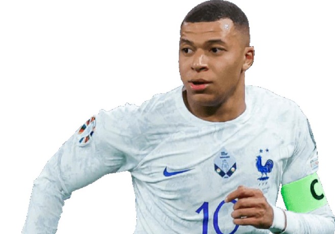 SABET TIKET:  Striker Timnas Prancis Kylian Mbappé mengemban misi menyabet tiket lolos EURO 2024 saat menjamu Timnas Irlandia, Jumat (8/9) dini hari pukul 01.45 WIB.