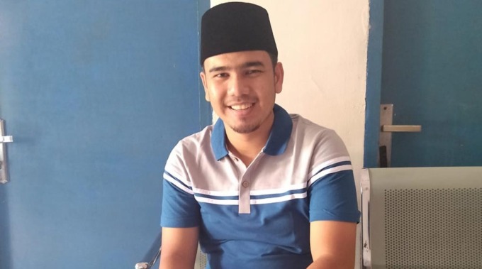 Abdul Haris, Kepala Desa Sialang Muda, Kecamatan Hamparan Perak, Deliserdang.