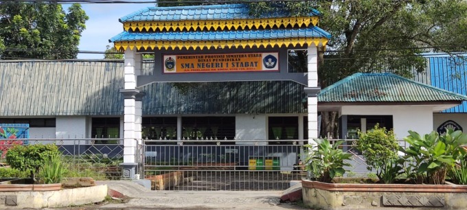 Sekolah tempat korban yang menjadi perundungan dan peristiwa terjadi di ruang kelas.Teddy Akbari/Sumut Pos.