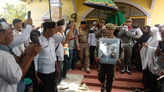 RUMAH DUKA: Jenazah Almarhum Dato