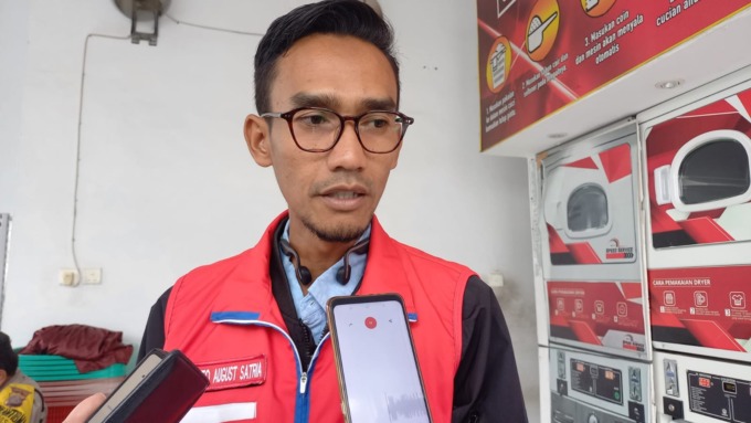 Area Manager Comm, Rel & CSR Pertamina Patra Niaga Regional Sumbagut, Susanto August Satria.(BAGUS SYAHPUTRA/SUMUT POS)
