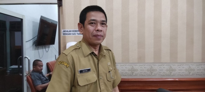 Kadisnakerperindag Binjai, Hamdani Hasibuan.Teddy Akbari/Sumut Pos.