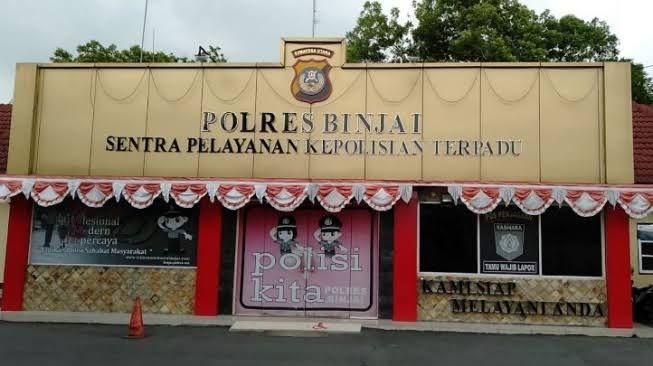 Kantor SPKT Polres Binjai (Istimewa)