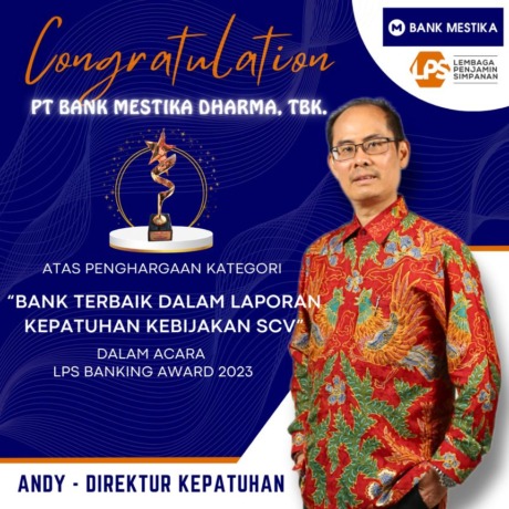 Direktur Kepatuhan Bank Mestika, Andy.(ist/SUMUT POS)