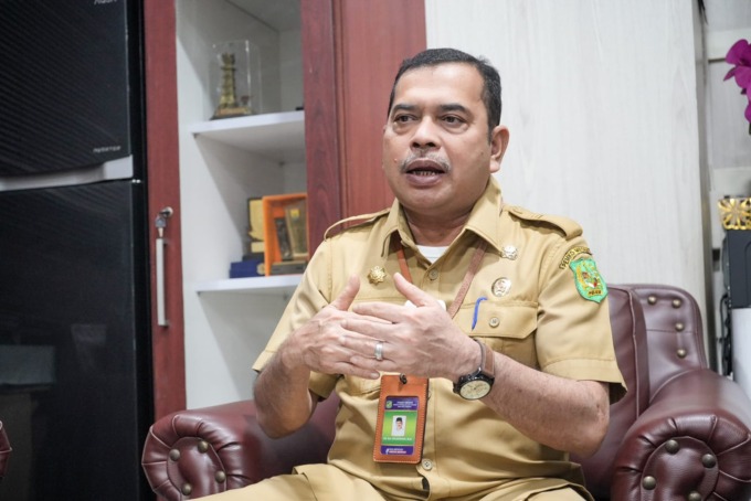 Kepala BKAD Kota Medan, Zulkarnain Lubis.