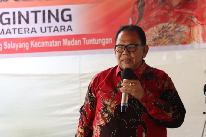 Ketua DPRD Sumatera Utara, Baskami Ginting.