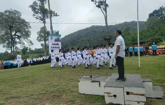 PERINGATI: Kementerian Agama RI saat memperingati Hari Amal Bakti ke-78, Rabu (3/1).Istimewa.