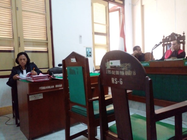 Dakwaan: JPU membacakan dakwaan terhadap ketiga terdakwa kurir sabu secara virtual, Jumat (5/1). istimewa/sumutpos.