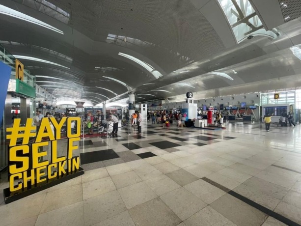 BANDARA KNIA: Suasana di Bandar Udara Internasional KualaNamu (KNIA) Deliserdang. Istimewa/Sumut Pos.