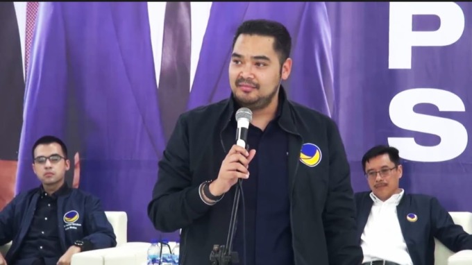 Anggota DPR RI dari Partai NasDem, Prananda Surya Paloh.(ist/SUMUT POS)