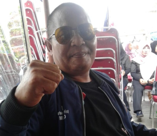 Penanggung jawab kegiatan donor darah Relawan Ganjarist Deliserdang, Syahrianto alias Lilik Botak. (Ist)