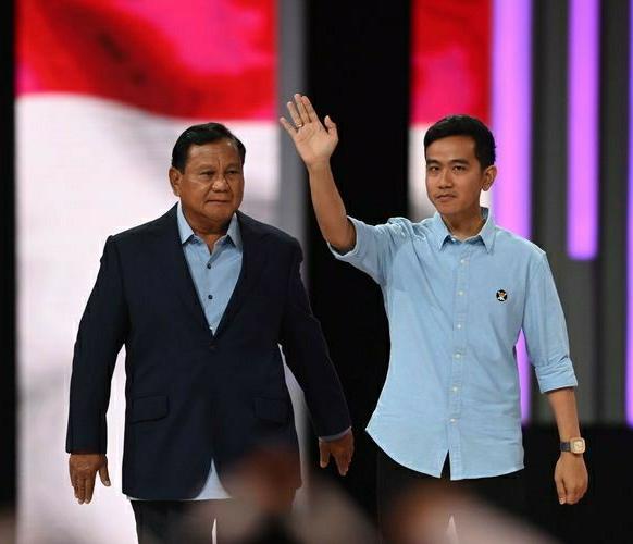 Capres-Cawapres nomor urut 02, Prabowo Subianto-Gibran Rakabuming Raka. Istimewa/Sumut Pos