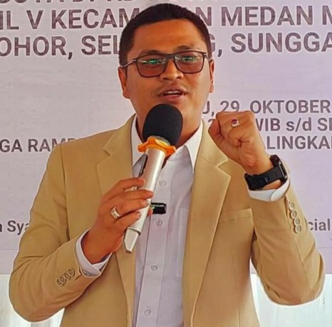 Anggota DPRD Medan, Mulia Syahputra Nasution.