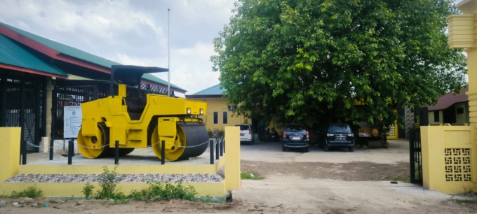 DINAS: Kantor Dinas PUPR Binjai di Jalan MT Haryono, Binjai Utara. Teddy Akbari/Sumut Pos.