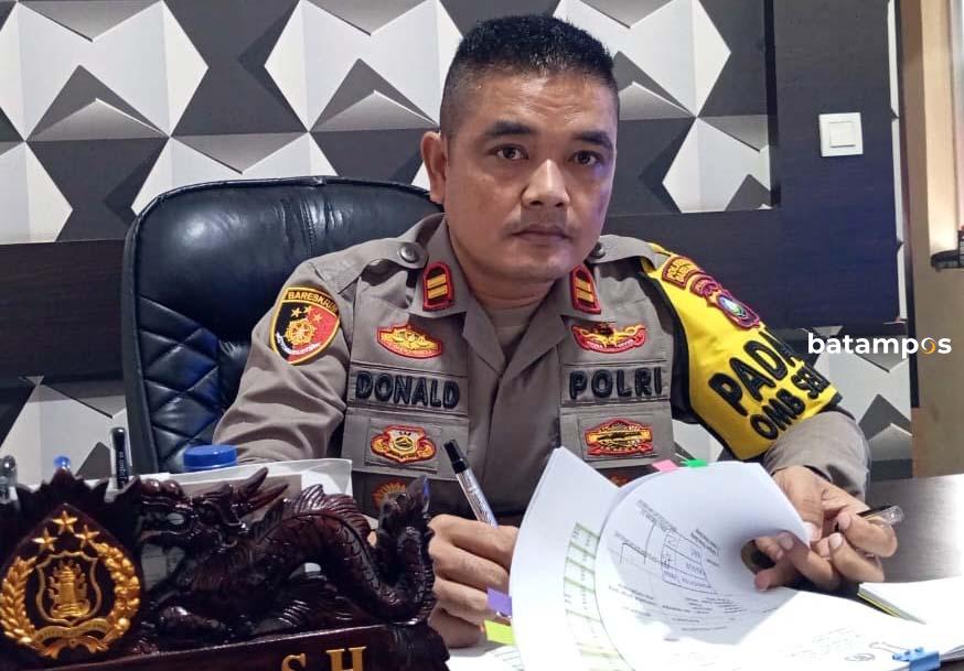 Kapolsek Sagulung Iptu Donal Tambunan. Foto. Dalil Harahap/ Batam Pos