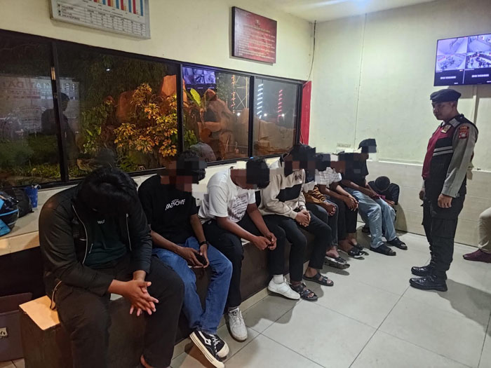 Sepuluh anak-qnak di bawah umur diberikan pembinaan usai diamankan dari lokasi biliar.