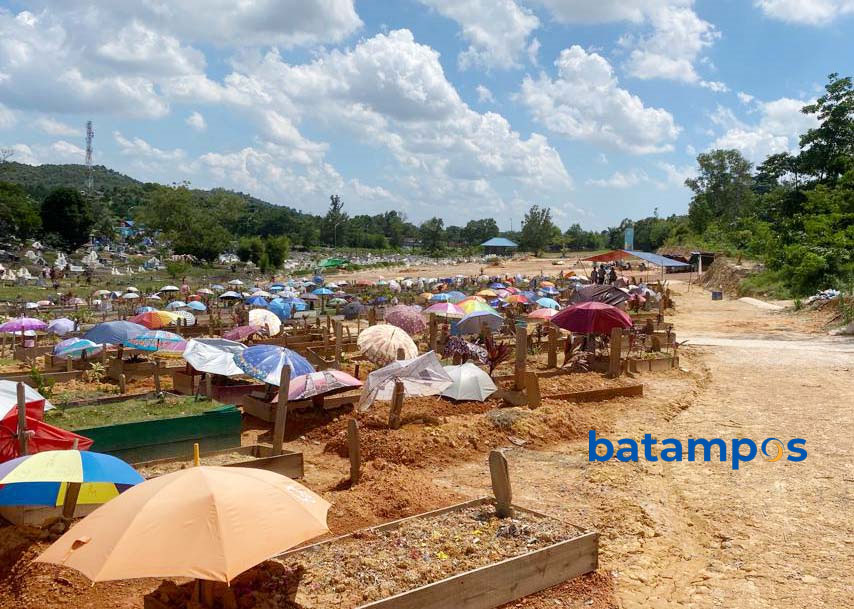 Salah satu pemakaman di Kota Batam
