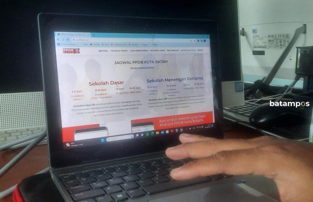 Ilustrasi, Pendaftaran Peserta Didik Baru (PPDB). Foto Ahmadi/Batam Pos.