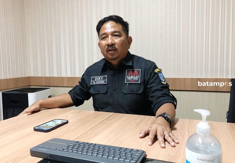 Kepala Bapenda Kepri, Diky Wijaya.