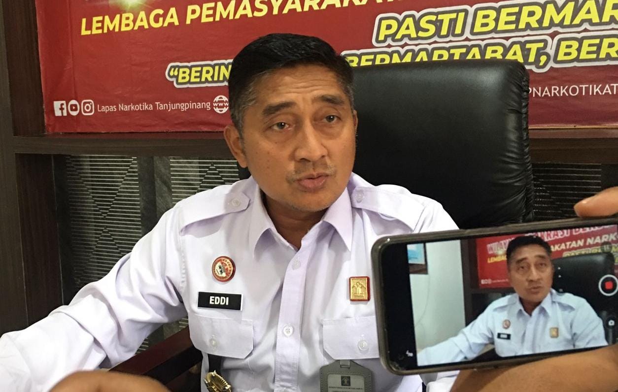 Kalapas Narkotika Tanjungpinang, Edi Mulyono.